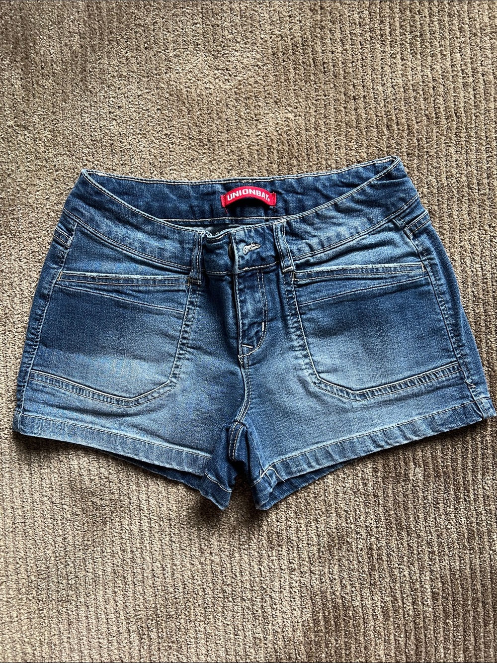 UNIONBAY Medium Blue Denim Shorts